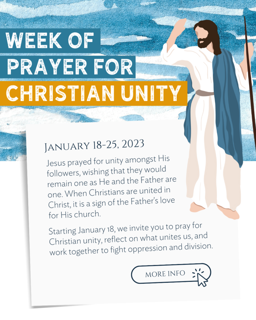 Eight Days of Prayer for Christian Unity Jan 18-25 - caedm