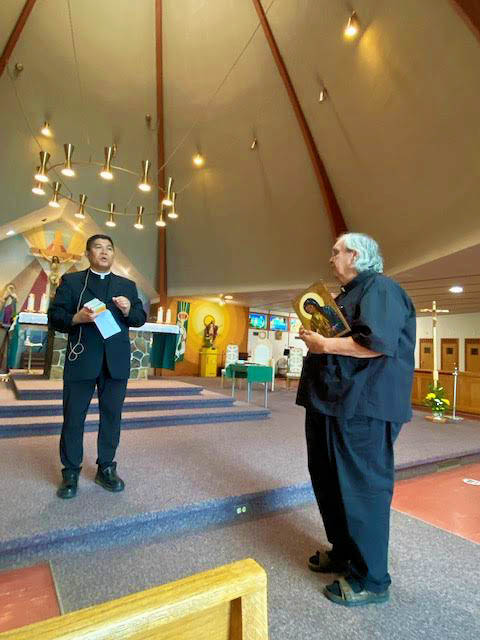 Fr Garry St. Kateri Picture