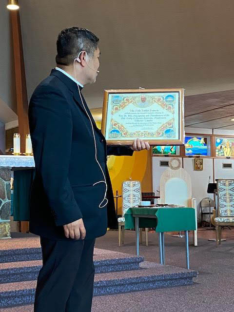 Fr Nilo AND Certificate