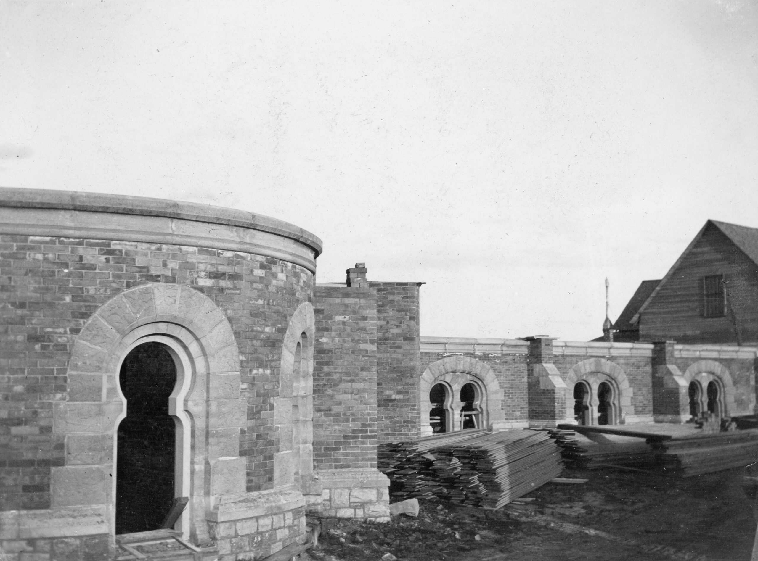 St. Albert Church under construction