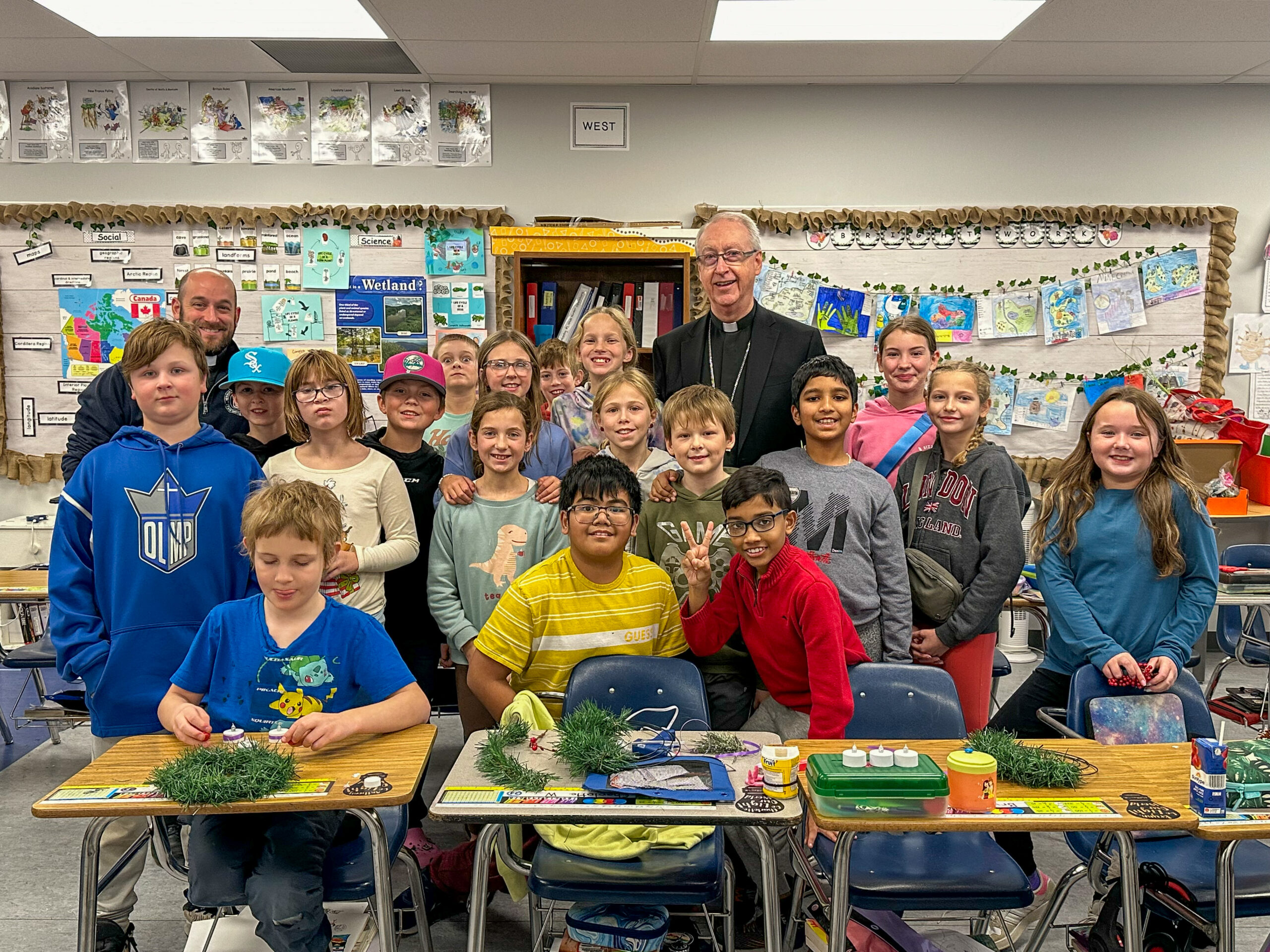 Missionary zeal marks Archbishop Smith's visit to Camrose - caedm