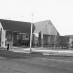Location Of The New, Left, And Original, Right, St. Alphonsus Church