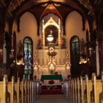Rodale Mendoza And Kristina Roxas Decided To Get Married At St. Joachim\'s Parish, Edmonton\'s Oldest Catholic Church, Out Of A Love For It\'s Beautiful Architecture (4)