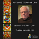 2024 Notice Of Death Fr. Donald MacDonald