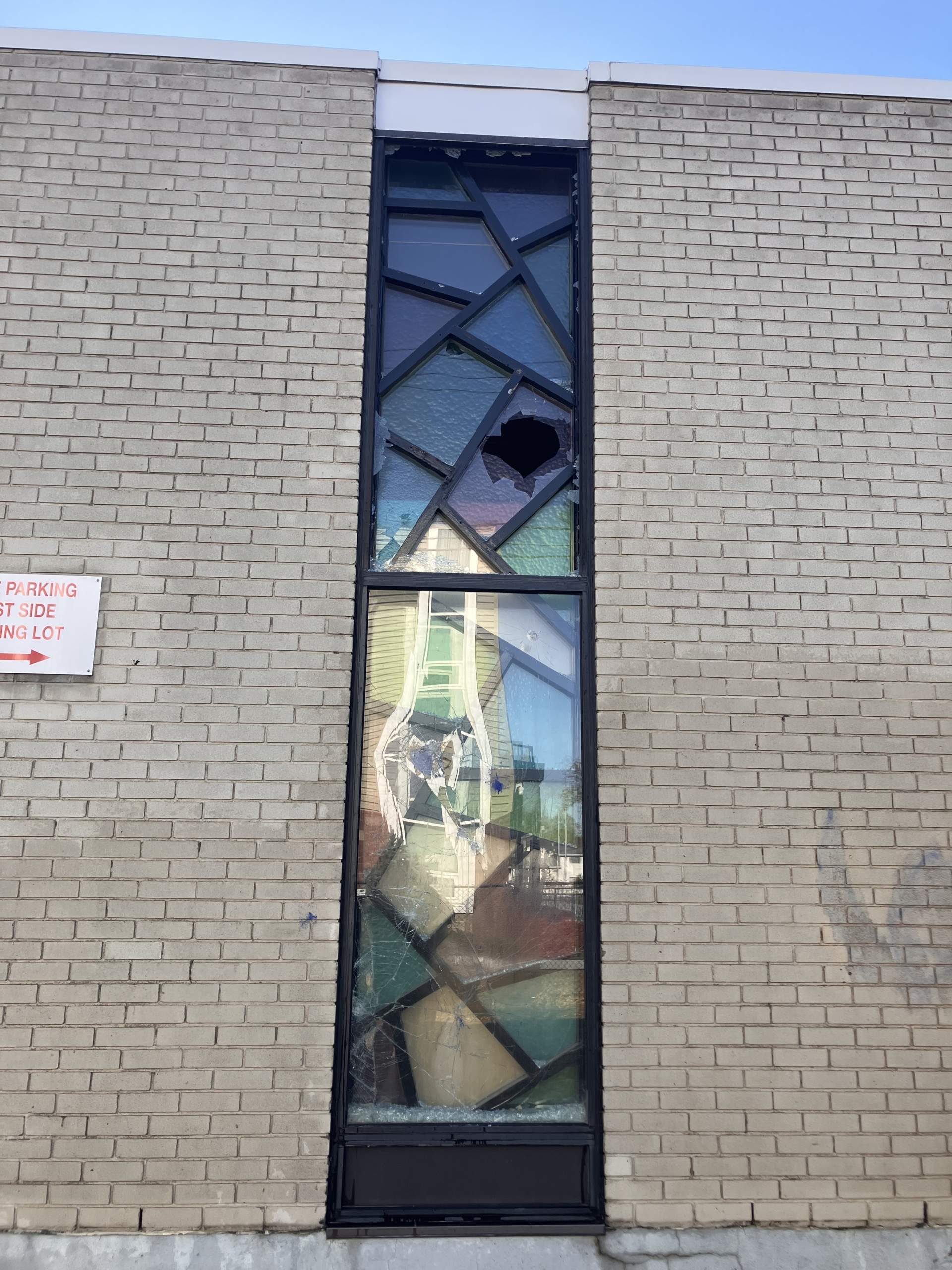 Oct 22 St Clare East Transept North Face Centre