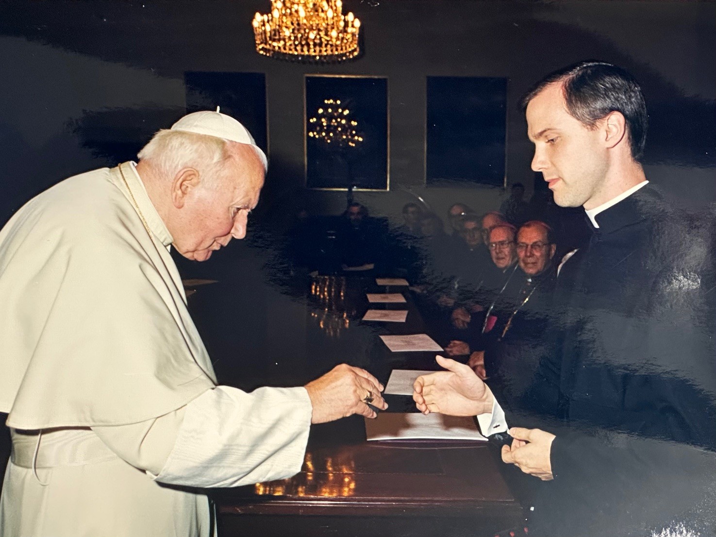 ABH with Pope St. John Paul II