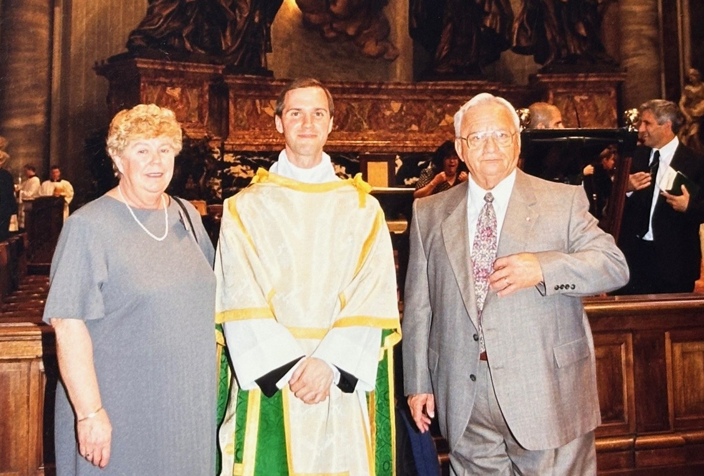 ABH With His Parents